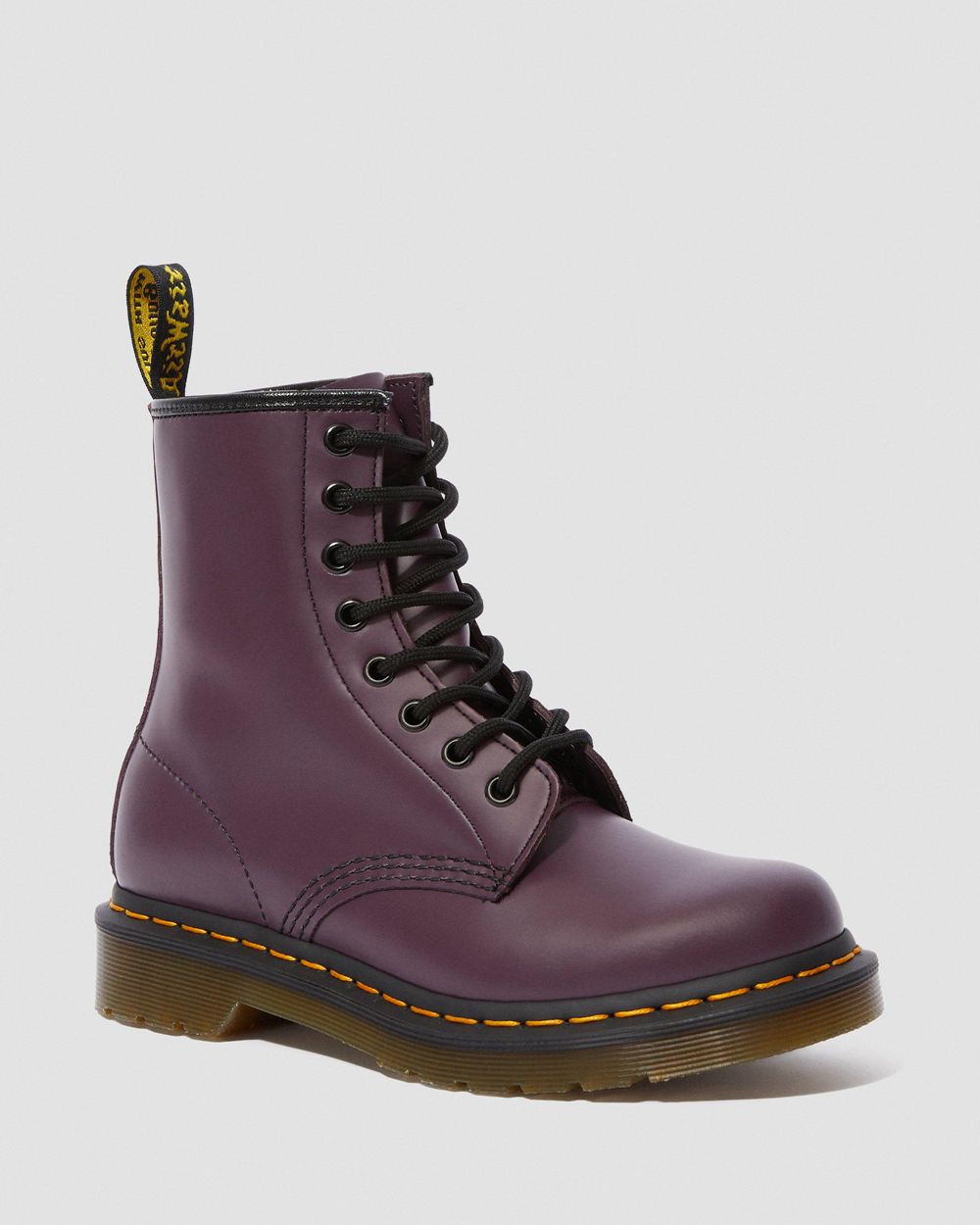 Dr Martens 1460 Smooth Kožené Šnurovacie Topánky Damske ( Nachový ) SK 357-NAITFW